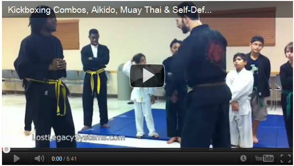 Kickboxing Combos, Aikido, Muay Thai & Self-Defense